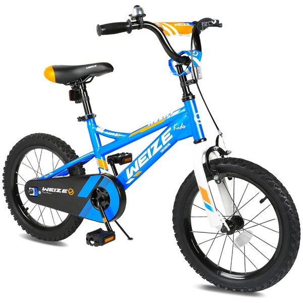 Kids Bike, 18 Inch Children Bicycle for Boys Girls Ages 5-10 Years Old, Rider Height 42-52 Inch, Coaster Brake (Blue)