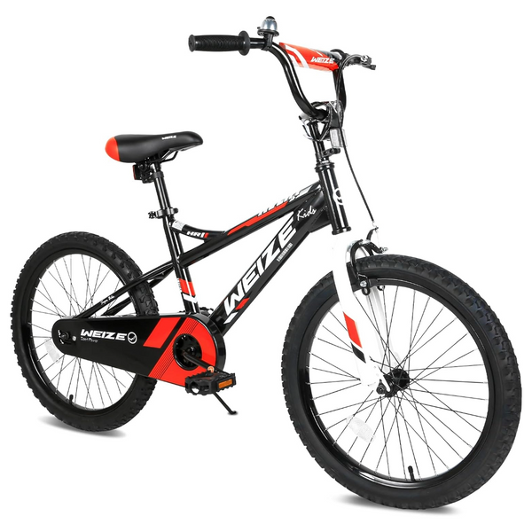 Kids Bike, 18 Inch Children Bicycle for Boys Girls Ages 5-10 Years Old, Rider Height 42-52 Inch, Coaster Brake (Red)