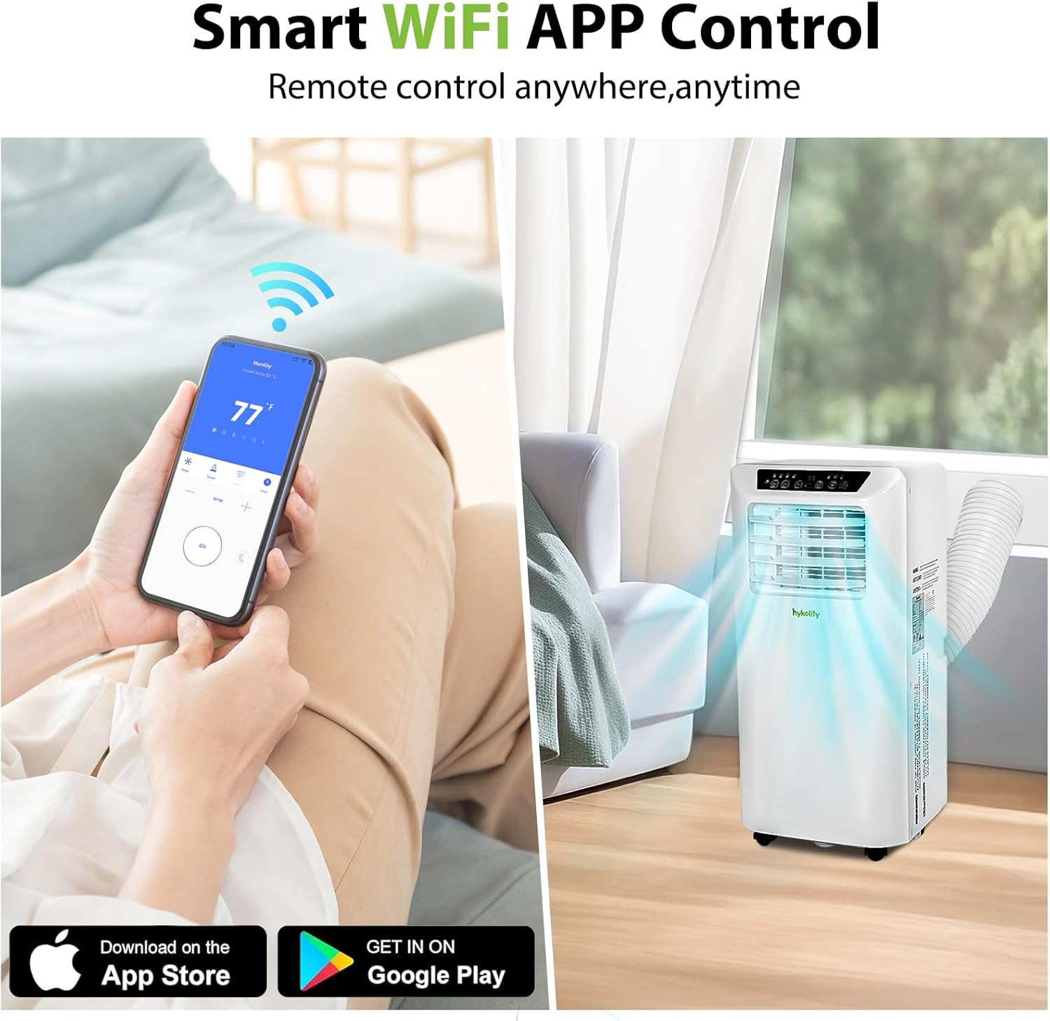 thumbnail image 2 of MobilComfort 6,000 BTU (10,000 BTU ASHRAE) Saddle Window AC - 3-in-1 With Remote 2 of 2