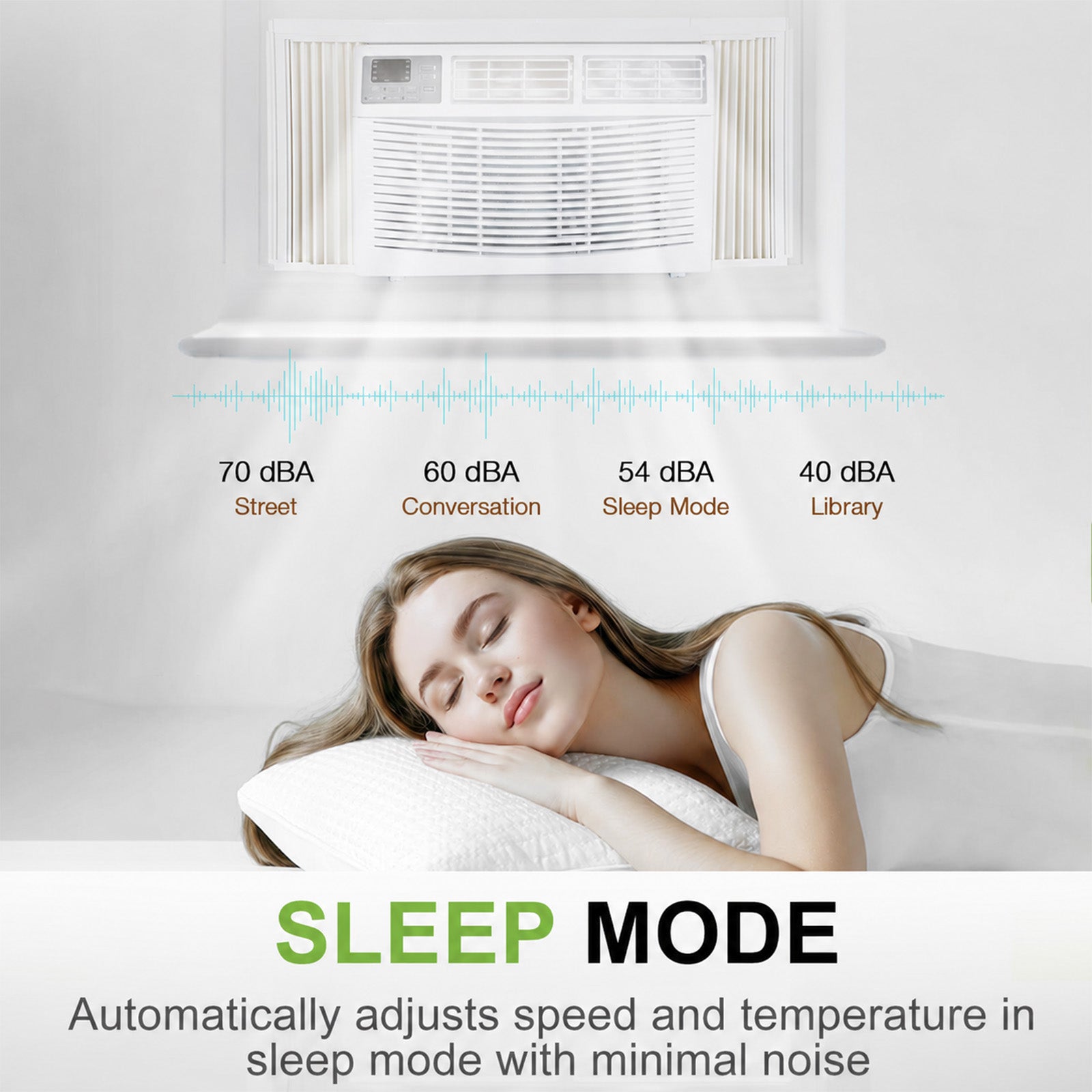 BILT HARD Smart Window Air Conditioner 8000 BTU WiFi AC Unit Cools up ...