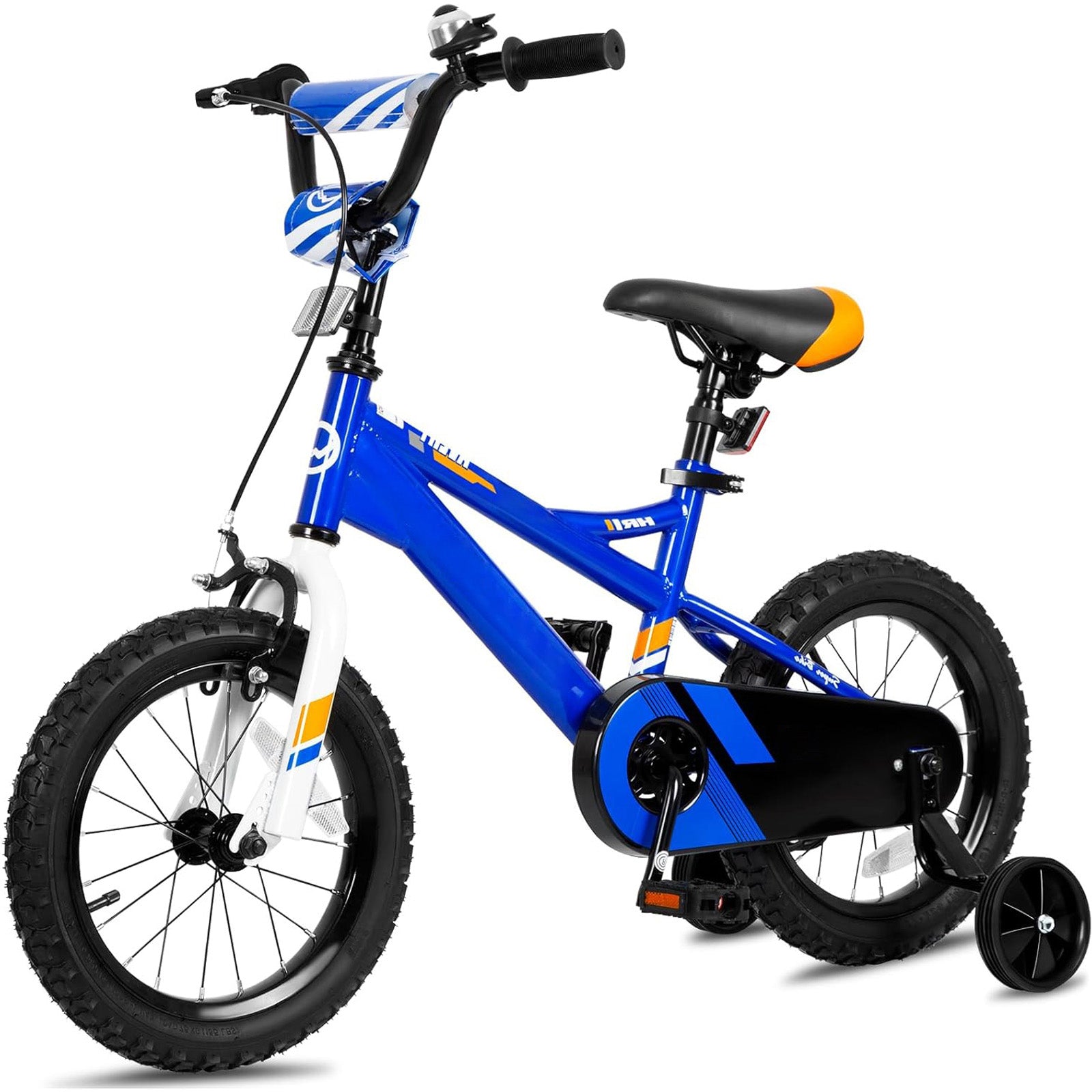 Micargi Ellie 16" Girls Bike – Freestyle Kid's Bicycle With Training Wheels & Basket (Pink/White)