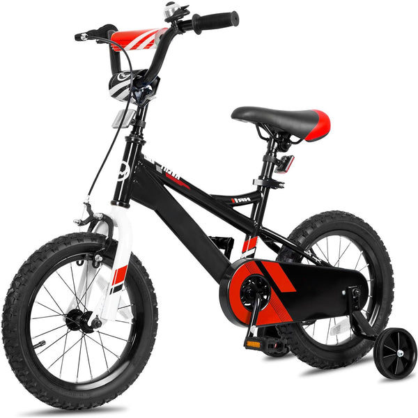 hykolity Kids Bike 14 16 20 inch Children Bicycle for Boys Ages 3-12 Years Old Cycling Kiddo Height 35-60 Inch Coaster Brake Multi Colors Include Training Wheel