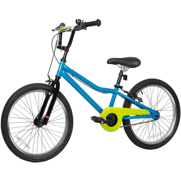 Hykolity Kids Bike Boy Girl Bicycle 20 inch for Children Age 6-12 Years Old Height 48-62 in Child Tween Sport Outdoor Bikes Front Navy Blue