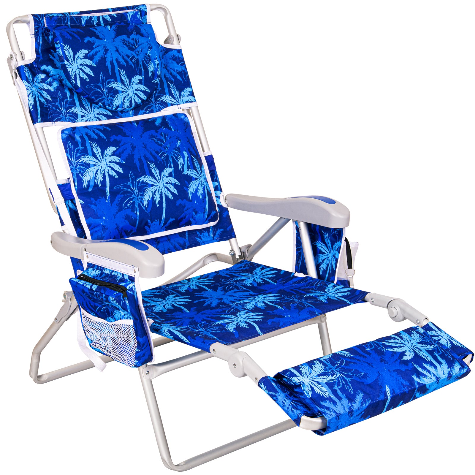 SUNSPIRE 3 in 1 Beach Chair Face Hole Footrest, Lounge Reclining Sun T ...