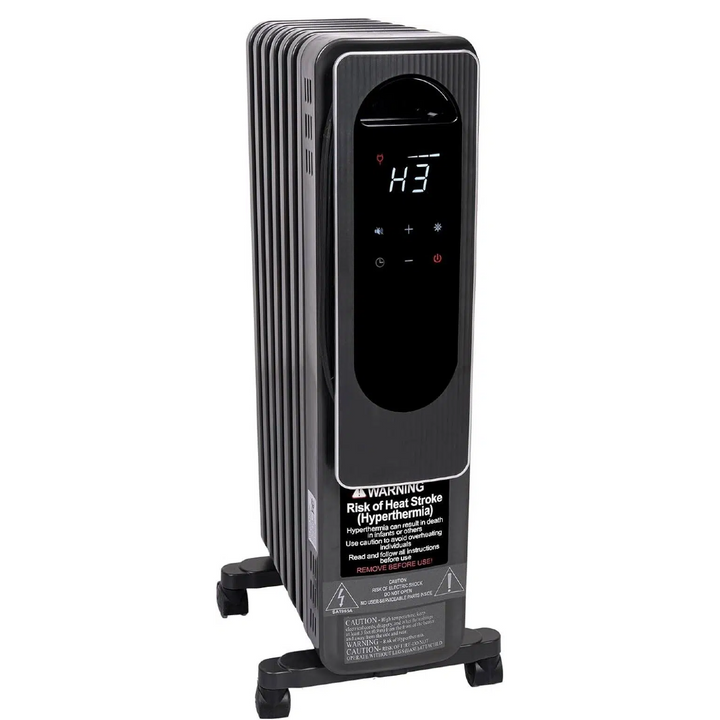 Hykolity Quiet Oil Filled Radiator Heater, 1500W Portable Space Heater