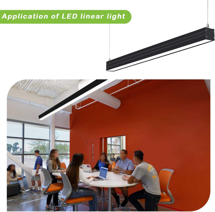WING Series 4FT 40W Linkable LED Linear Light, 3000K/4000K/5000K Selec ...